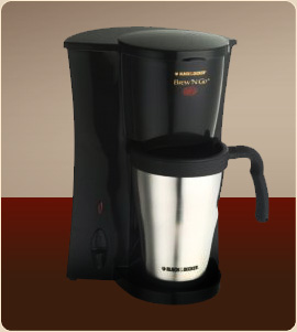 Black+Decker Brew 'n go Drip Coffeemaker