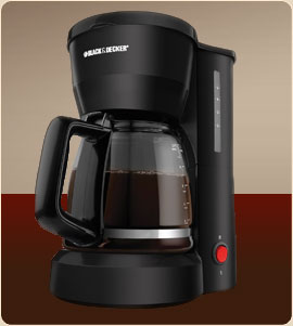 Black + Decker 5-Cup Switch Coffee Maker
