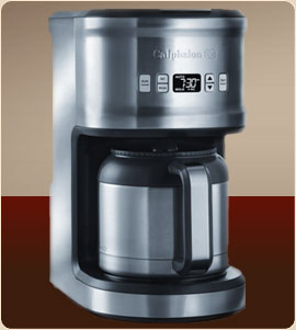 Fresh Brew Stainless Steel Thermal Carafe Coffee Maker EC-BD15