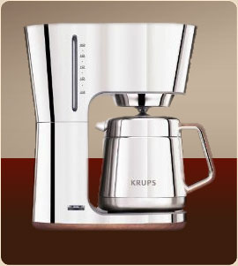 Like New KRUPS KT600 SILVER ART THERMAL CARAFE COFFEE MAKER - appliances -  by owner - sale - craigslist