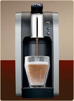 Starbucks Verismo System, Coffee and Espresso Single Serve Brewer, Black 